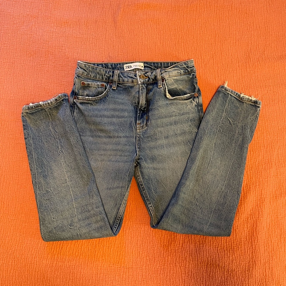 Zara HW Slim Wonen’s Jeans Size 4 Eur 36 Mex 26